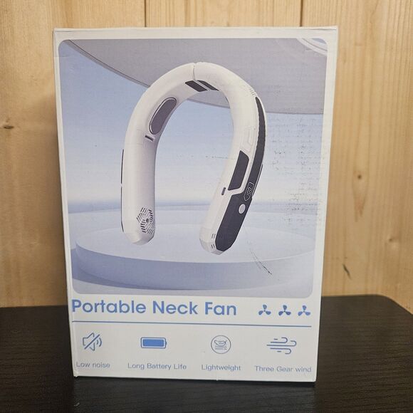 Portable Folding Neck Fan - Picture 1 of 5